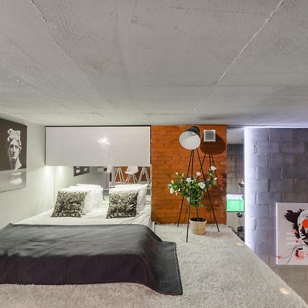 Nice Two-Level Loft In Tobaco Park Lodž Exteriér fotografie