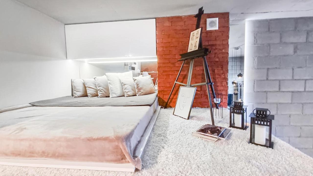 Nice Two-Level Loft In Tobaco Park Lodž Exteriér fotografie